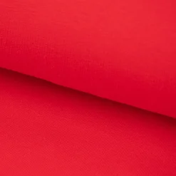 French Terry Stoff Organic Bio uni rot 1,50m Breite