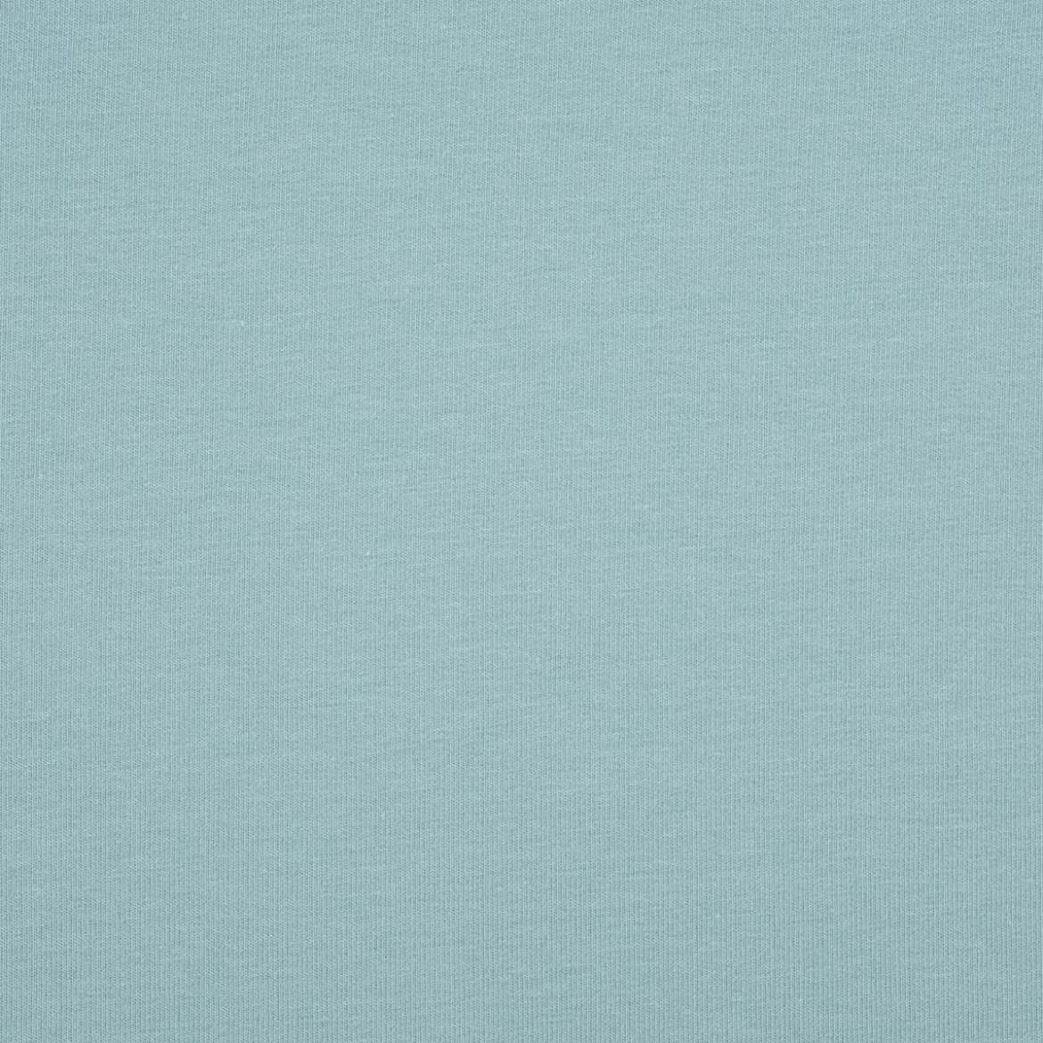 French Terry Stoff Organic Bio uni aqua blau 1,50m Breite