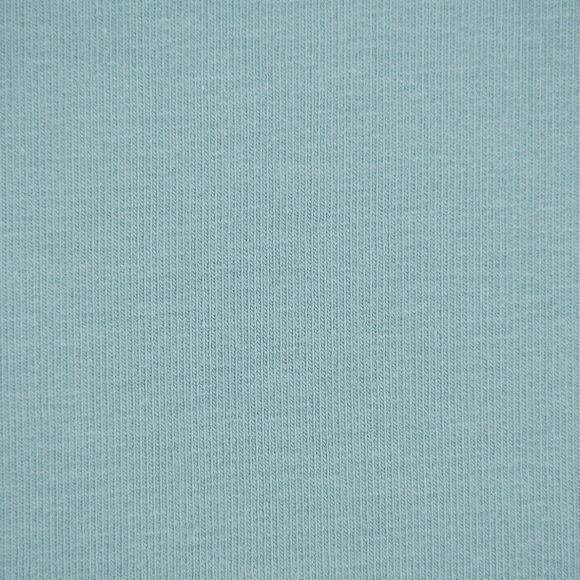 French Terry Stoff Organic Bio uni aqua blau 1,50m Breite