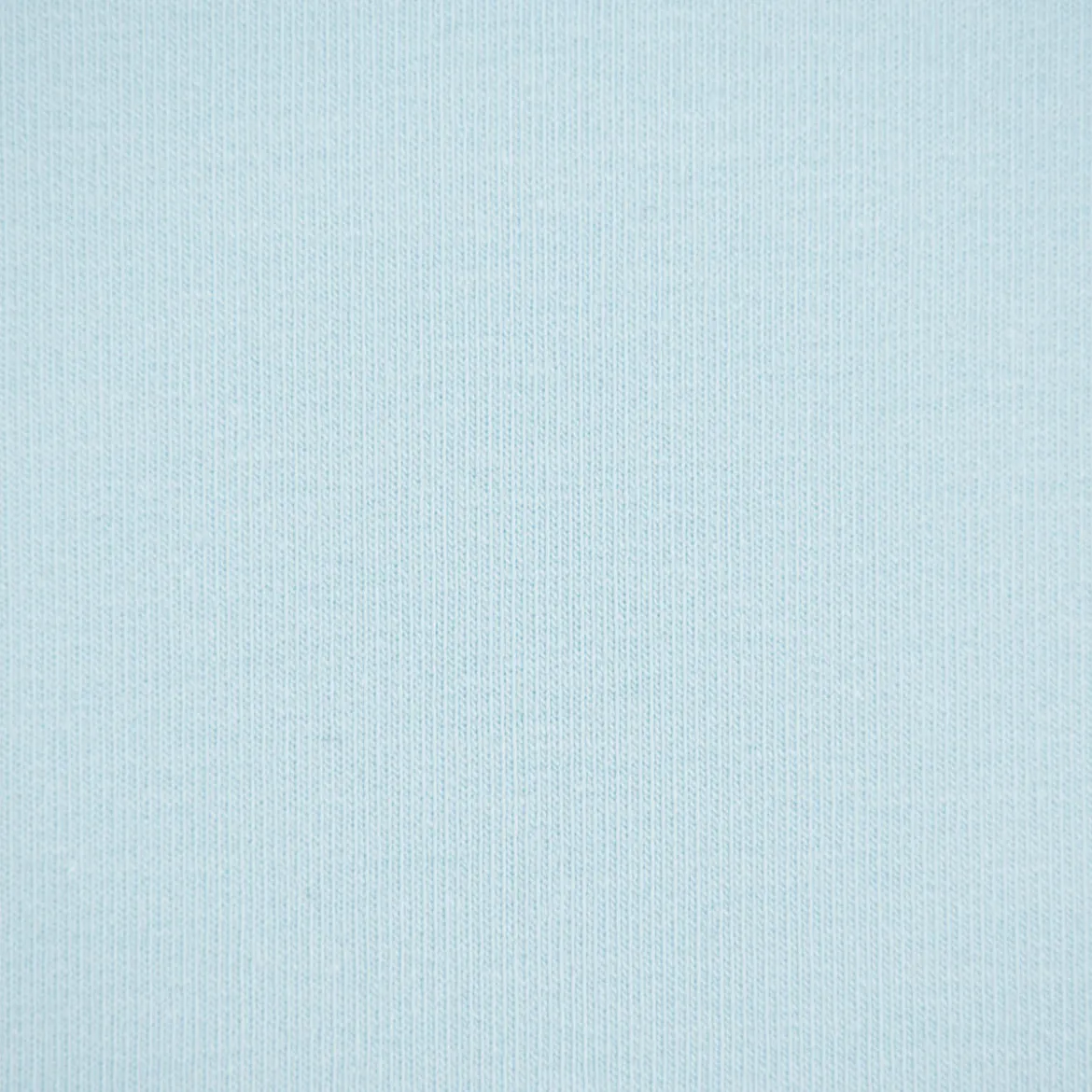 French Terry Stoff Organic Bio uni hellblau1,50m Breite
