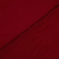 French Terry Stoff Organic Bio uni bordeaux 1,50m Breite