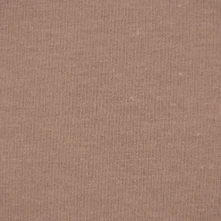 French Terry Stoff Organic Bio uni taupe1,50m Breite