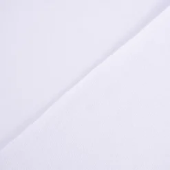 French Terry Stoff Organic Bio uni weiß 1,50m Breite