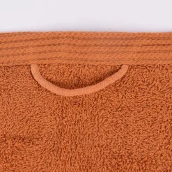 Frottee Handtuch Duschtuch Gästetuch terrakotta