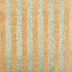Frottee Stoff Baumwolle Bambus Streifen grün beige 150cm