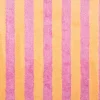 Frottee Stoff Baumwolle Bambus Streifen pink orange 150cm