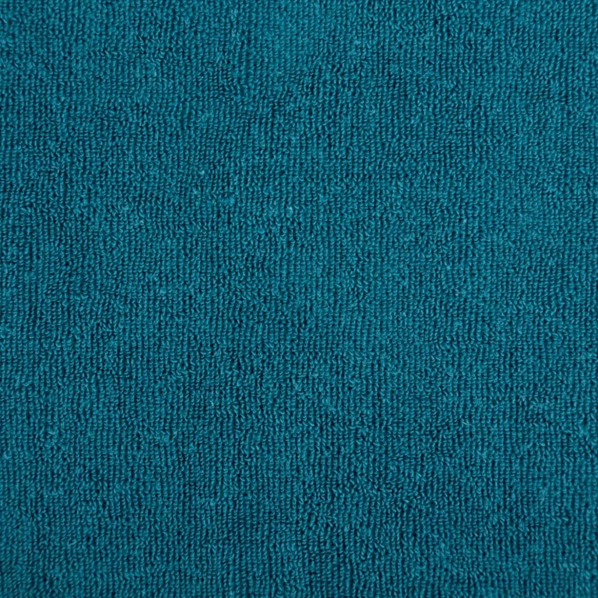 Frottee Stoff Stretch einfarbig petrol 1,5m Breite