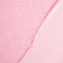 Frottee Stoff Stretch Frottee einfarbig rosa 1,5m Breite