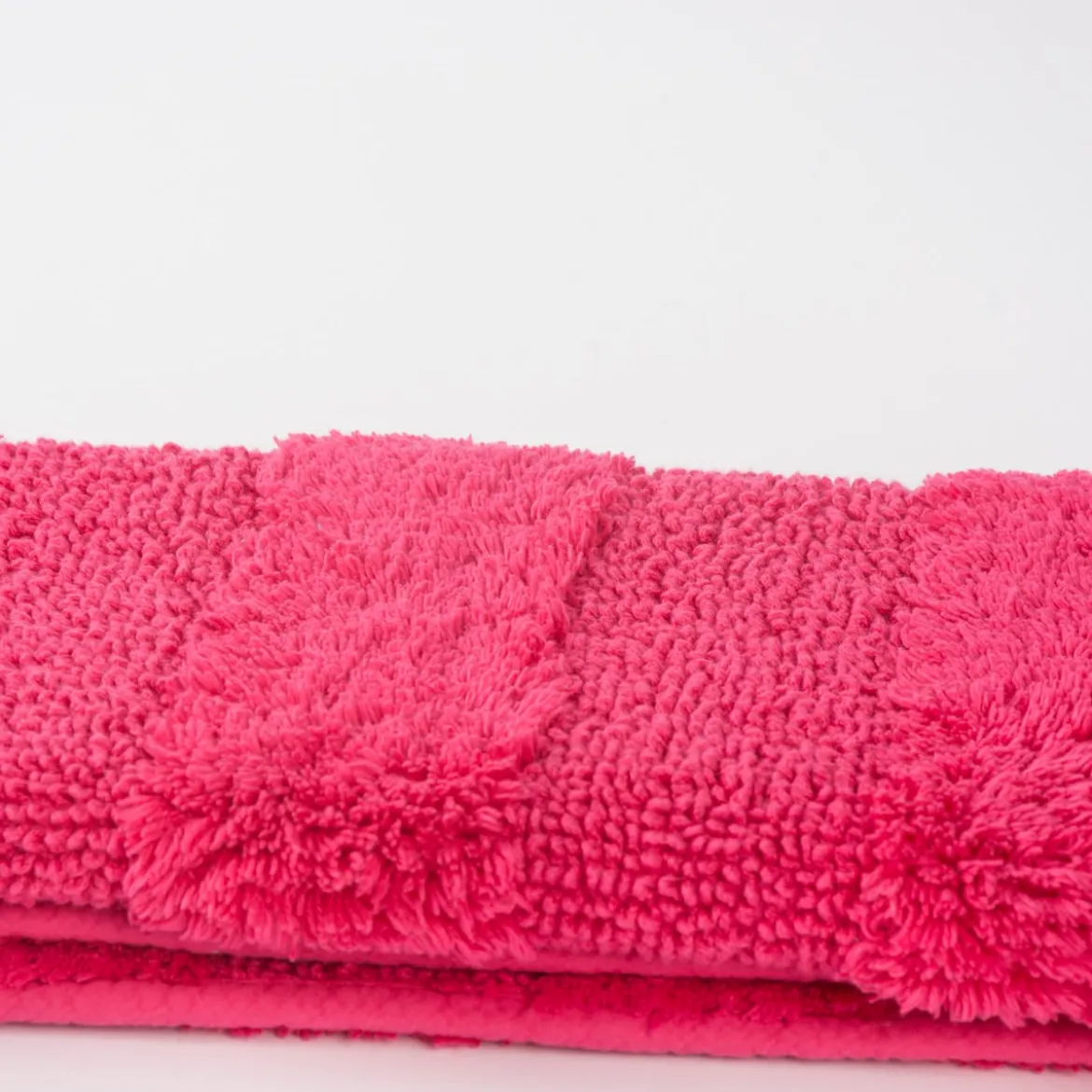 Frottee Vorleger Badvorleger Badematte pink