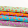Fräulein von Julie Jersey Stoff Baumwolljersey Leo Digitaldruck türkis pink orange 1,50m Breite
