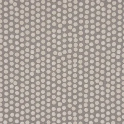 Fryett`s Englischer Dekostoff Baumwollstoff Halbpanama Spotty Punkte grau 138cm Breite