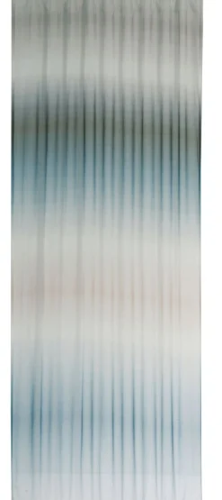 Gardine Evolution Elbersdrucke halbtransparent Farbverlauf blau beige 140cmx255cm
