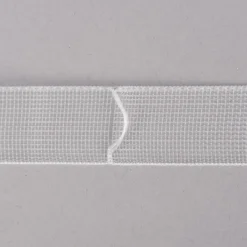 Gardinenband Raffrolloband transparent Querschlaufe durch Stege Rapport 5cm Breite 17,5mm