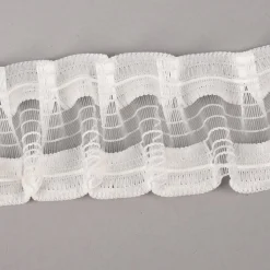 Gardinenband Smokflauschband transparent 1:2,5 50mm