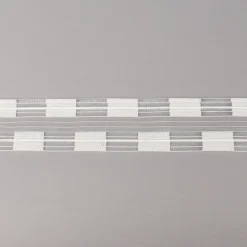 Gardinenband Smokflauschband transparent 1:2,5 50mm