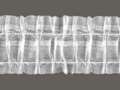 Gardinenband Universalband 50mm volltransparent variabel