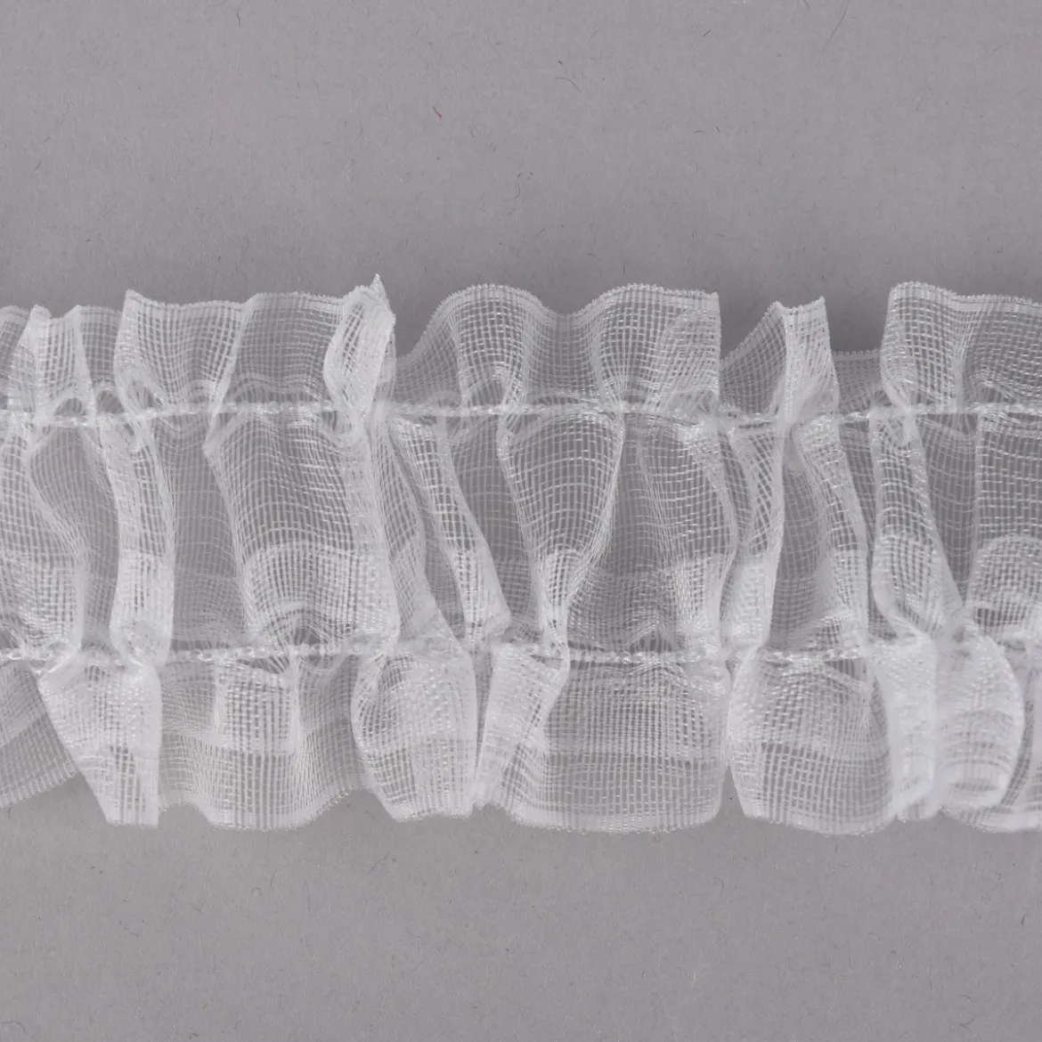 Gardinenband Universalband 50mm volltransparent variabel