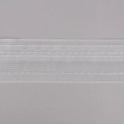 Gardinenband Universalband 50mm volltransparent variabel