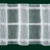 Gardinenband Wellenband volltransparent 1:2 mit 1 Taschenreihe und 3 Zugschnüren