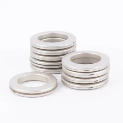Gardinenösen Ösen für alle Stoffe edelstahl 10 Stück Stoffloch 40mm