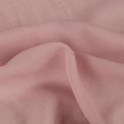 Gardinenstoff Ambiente Strukturoptik Rosa 150cm Breite