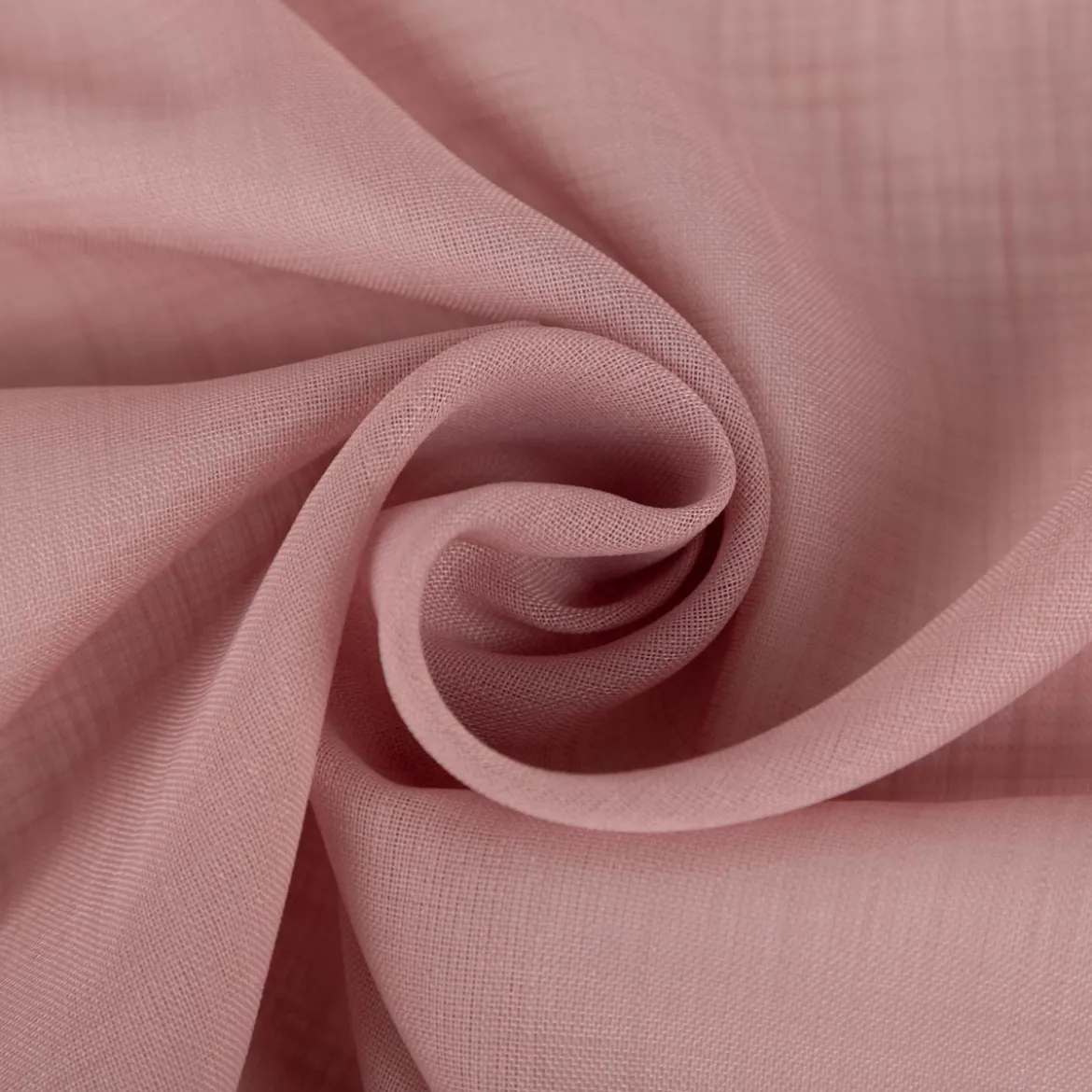 Gardinenstoff Ambiente Strukturoptik Rosa 150cm Breite