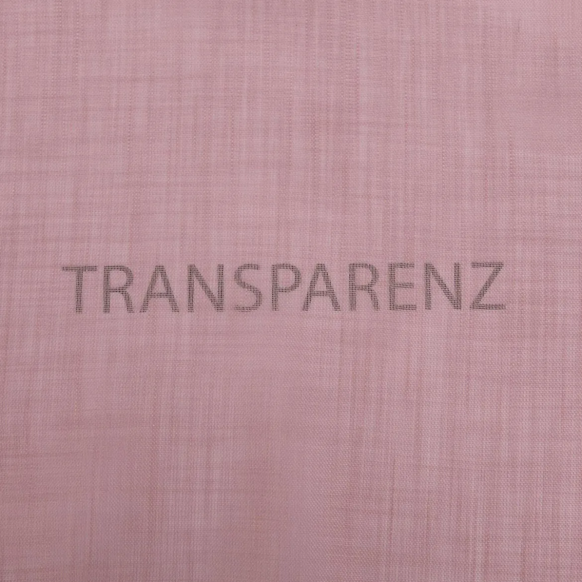 Gardinenstoff Ambiente Strukturoptik Rosa 150cm Breite