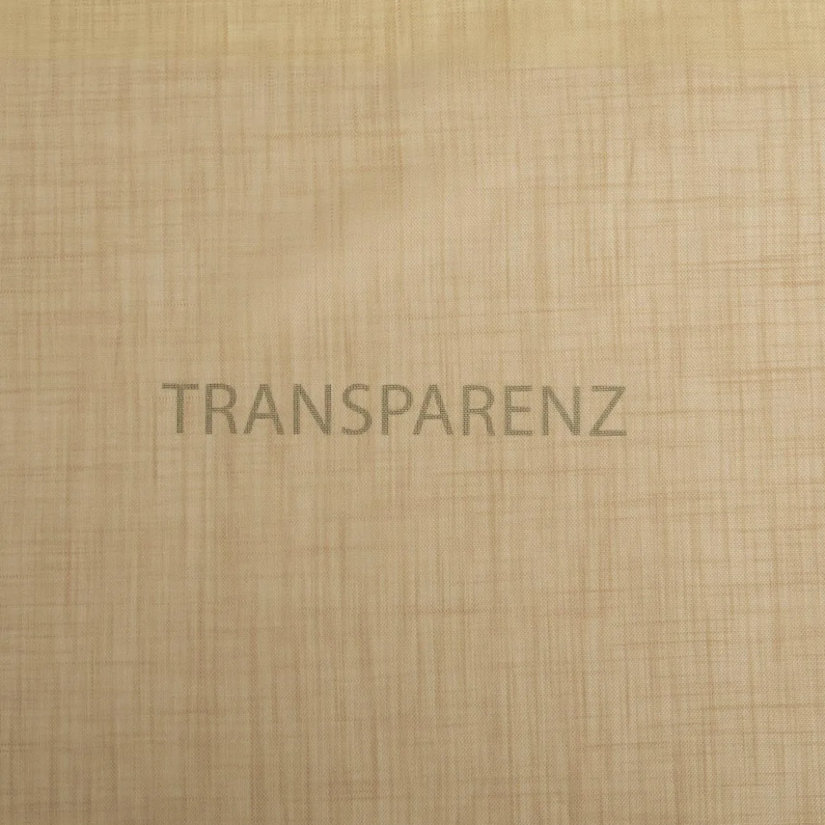 Gardinenstoff Ambiente Strukturoptik Sand 150cm Breite