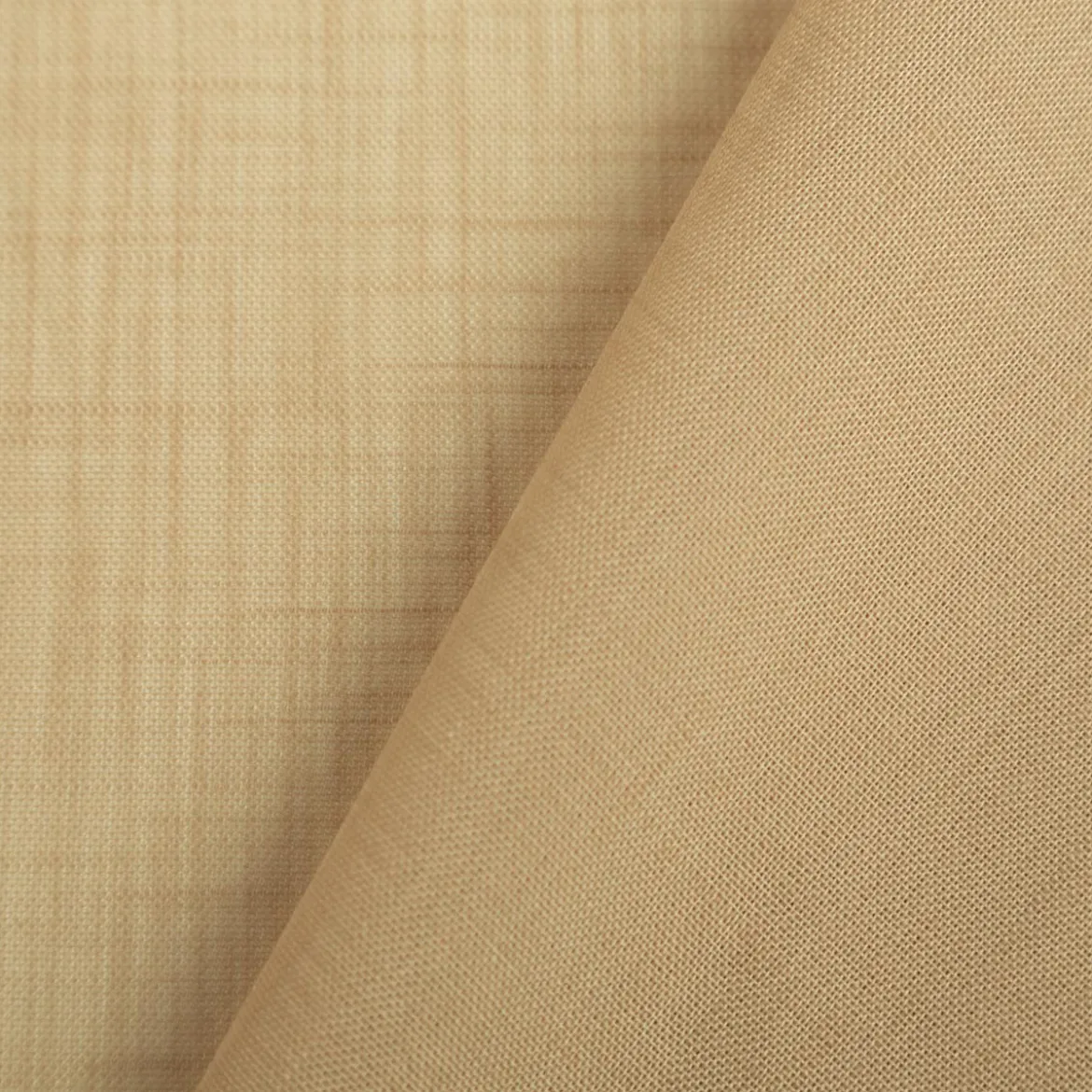 Gardinenstoff Ambiente Strukturoptik Sand 150cm Breite