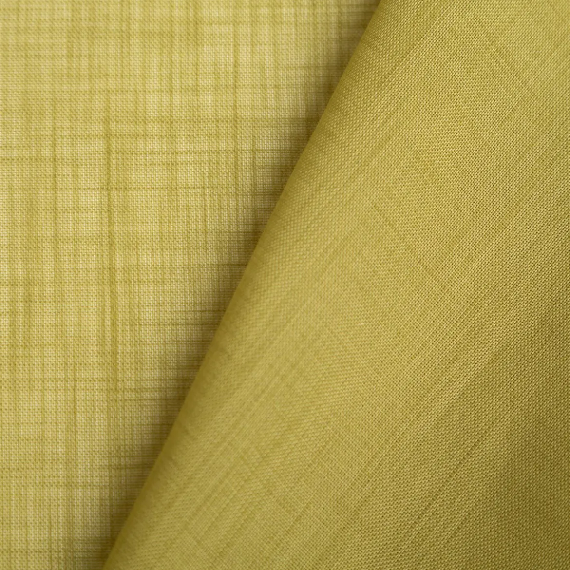 Gardinenstoff Ambiente Strukturoptik Hellgrün 150cm Breite