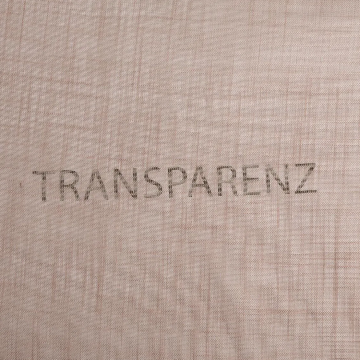 Gardinenstoff Ambiente Strukturoptik Taupe 150cm Breite