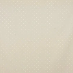 Gardinenstoff Dekostoff Baumwollstoff Full Stop Punkte beige weiß 140cm Breite