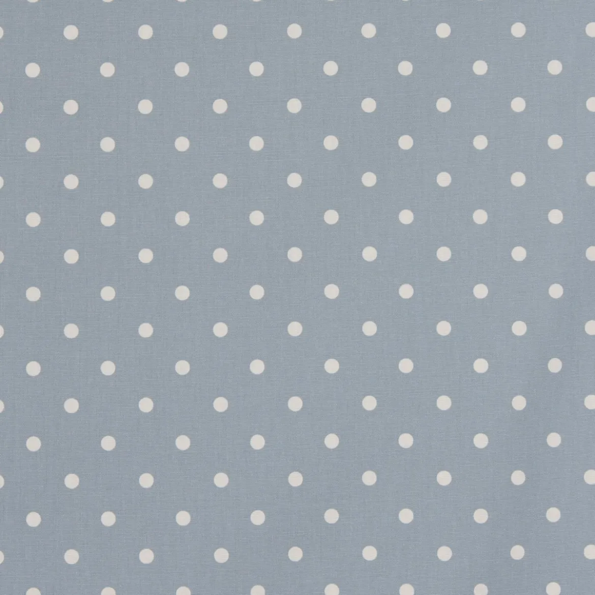 Gardinenstoff Dekostoff Baumwollstoff Full Stop Punkte blau weiß 140cm Breite