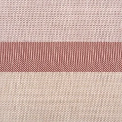 Gardinenstoff Dekostoff halbtransparent Jacquard-Streifen beige beere 1,40m Breite
