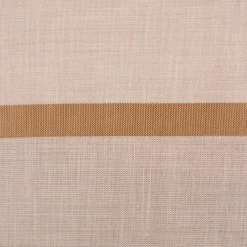 Gardinenstoff Dekostoff halbtransparent Jacquard-Streifen beige beere 1,40m Breite