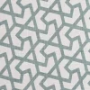 Gardinenstoff Dekostoff Jacquard Digitaldruck Linien Grafik beige blau 1,4m Breite