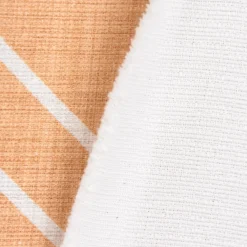 Gardinenstoff Dekostoff Jacquard Digitaldruck Geometrie Sechseck gelb beige 1,4m Breite