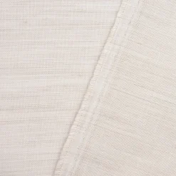 Gardinenstoff Dekostoff Leinenoptik halbtransparent beige natur meliert 1,40m Breite