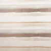 Gardinenstoff Dekostoff Streifen glanz creme beige nougat 1,4m Breite