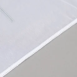 Gardinenstoff Gardinenstores Stickerei Voile Blätter Bäumchen raumhoch weiß mint beige 280cm