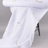 Gardinenstoff Gardinenstores Batistoptik Scherli Rechtecke mit Bleiband weiß grün gelb 280cm