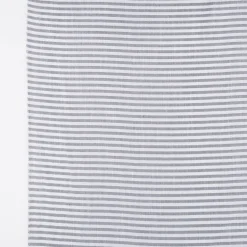 Gardinenstoff halbtransparent Zen mit Längsstreifen in ecru anthrazit 2,80m Breite