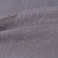 Gardinenstoff Inbetween Blätter halbtransparent grau 140cm Breite