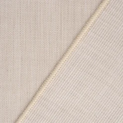 Gardinenstoff Leinenoptik Zabo mit Bleiband uni beige 300cm Breite