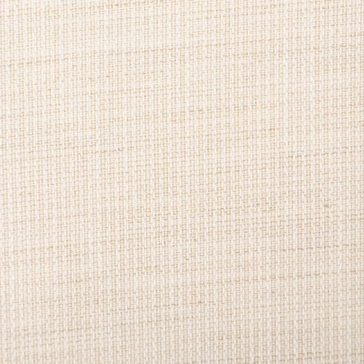Gardinenstoff Leinenoptik Zabo mit Bleiband uni heller Naturton 300cm Breite