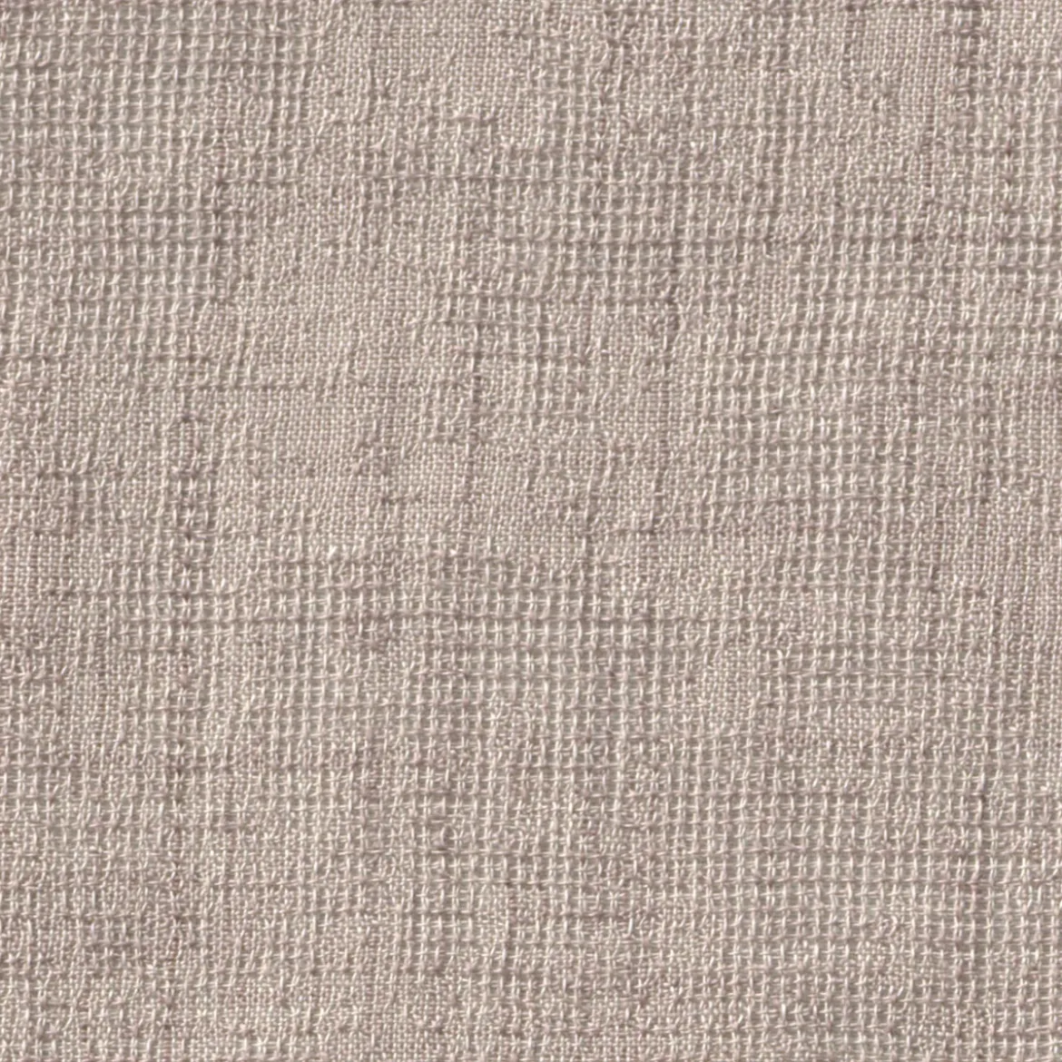 Gardinenstoff Leinenstruktur SCANDIA halbtransparent uni taupe 145cm Breite