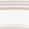 Gardinenstoff Marula transparent Streifen weiß beige braun 148cm Breite