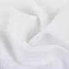 Gardinenstoff Meterware EASY CARE Semicrepe mit Flammeneffekt ecru mit Bleiband 180cm Höhe