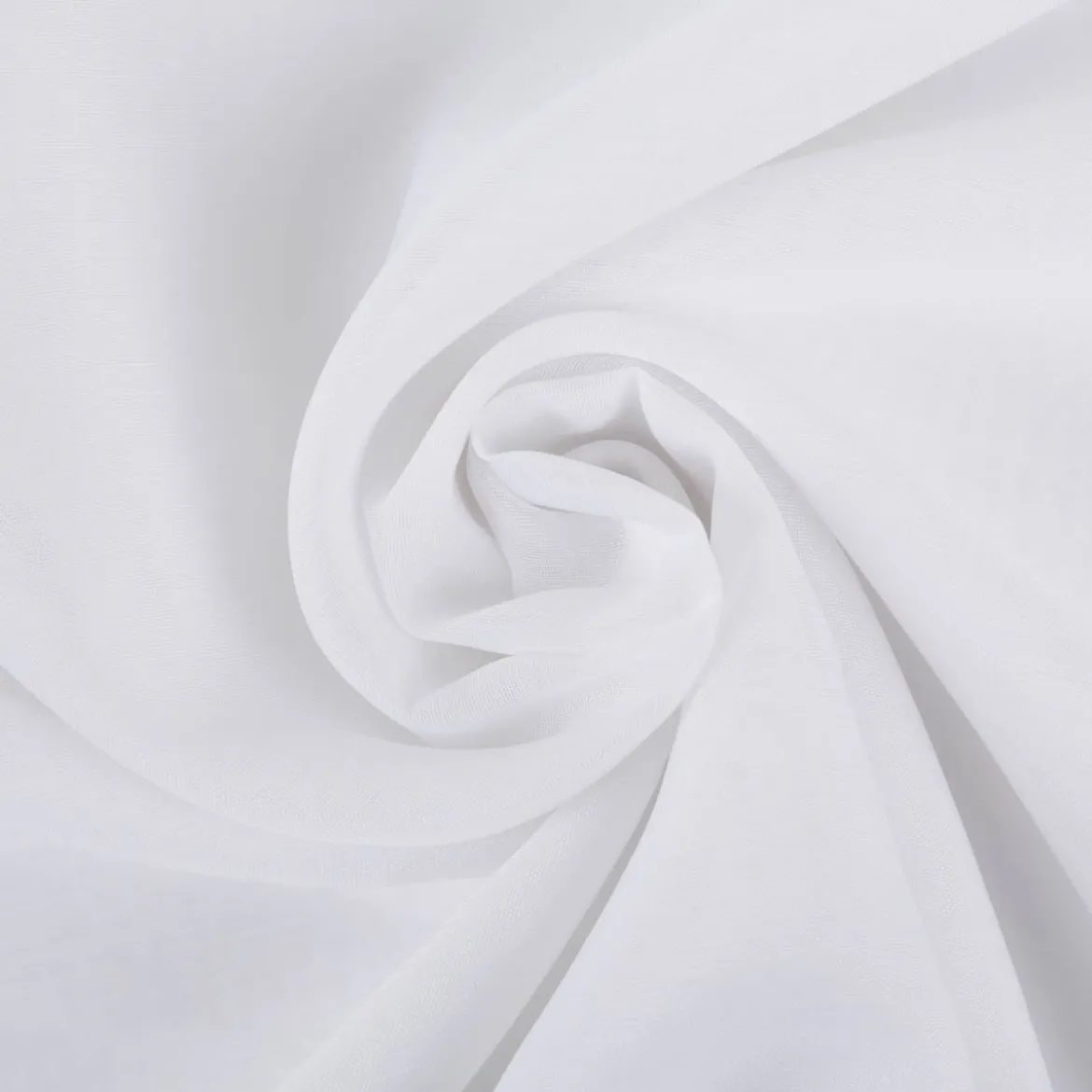 Gardinenstoff Meterware EASY CARE Semicrepe mit Flammeneffekt ecru mit Bleiband 180cm Höhe
