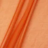 Gardinenstoff Meterware KOS einfarbig orange 1,5m Höhe